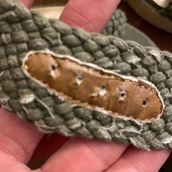 Steve Madden Magestee Crochet Criss Cross Size 10 - Picture 8 of 10